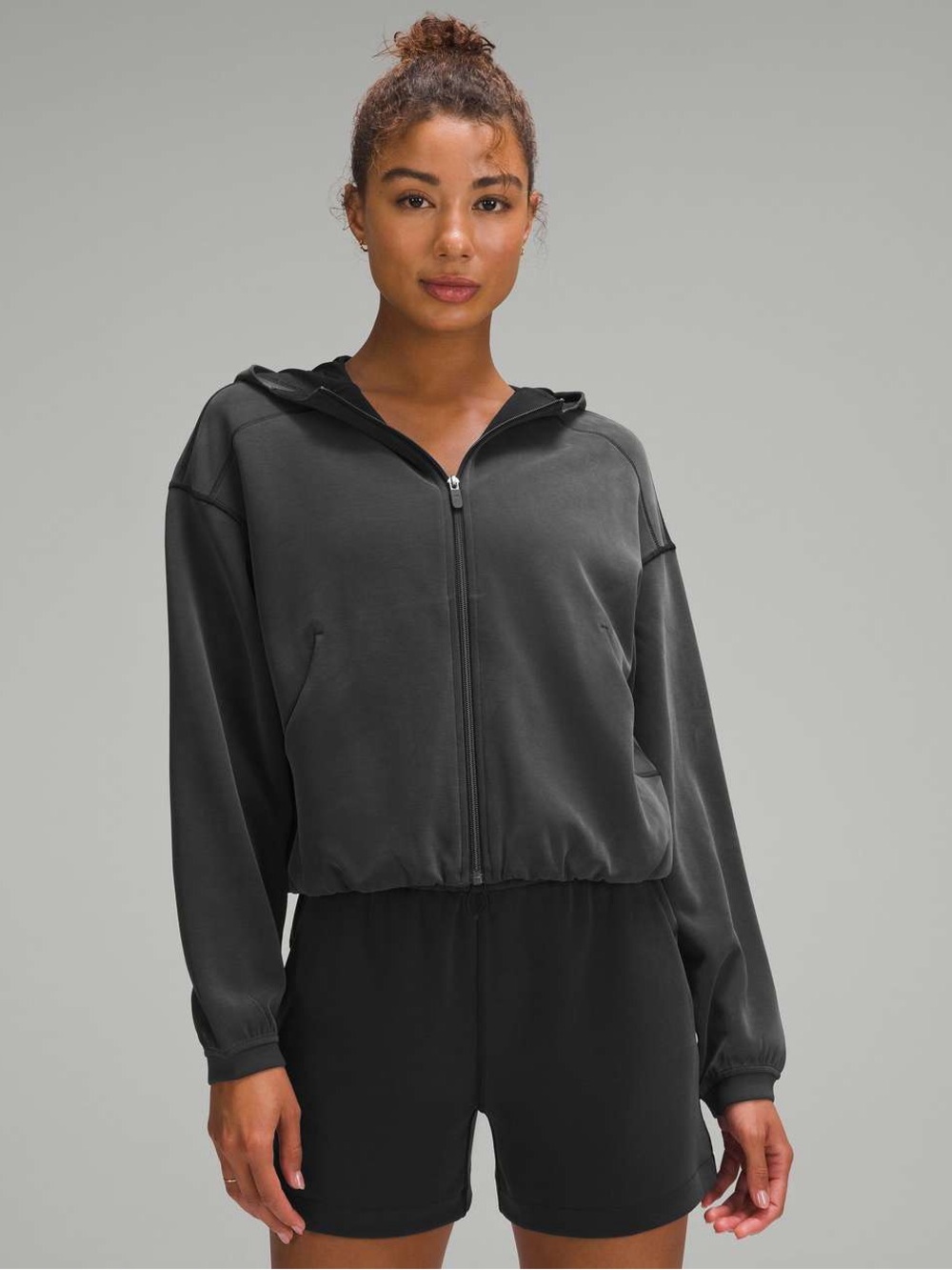 Lululemon Softstreme Full-Zip Hoodie
Black